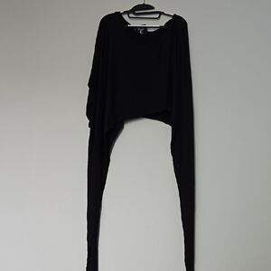 Black Long Sleeve Top